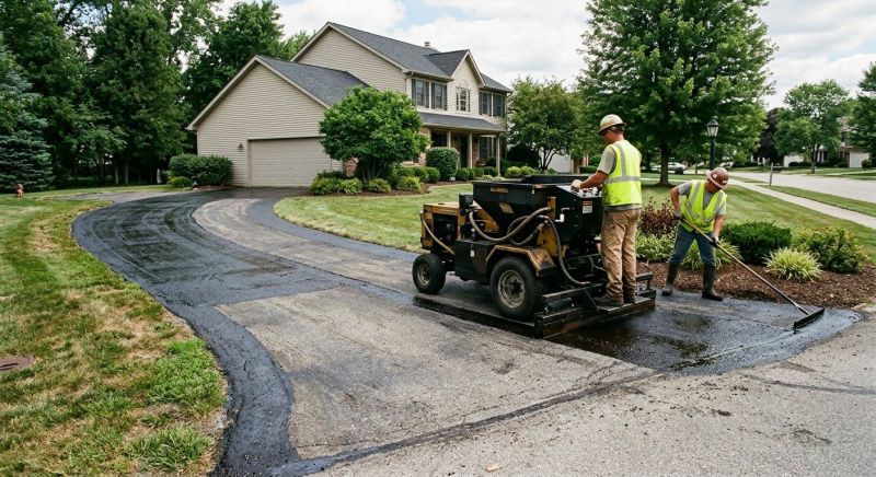 Asphalt Driveway Sealing in Sarasota, FL