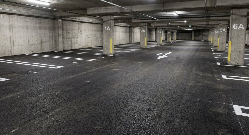 Asphalt Painting in Suwanee, GA