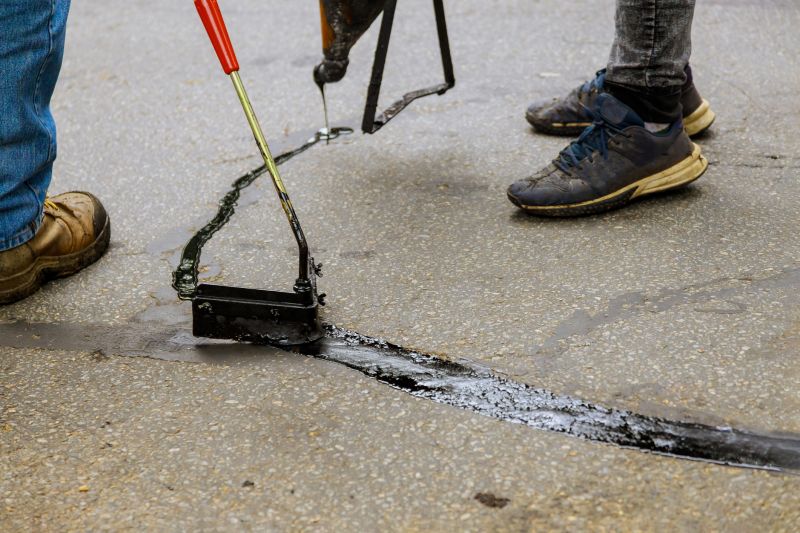Hot Tar Driveway Sealing in Denver, CO
