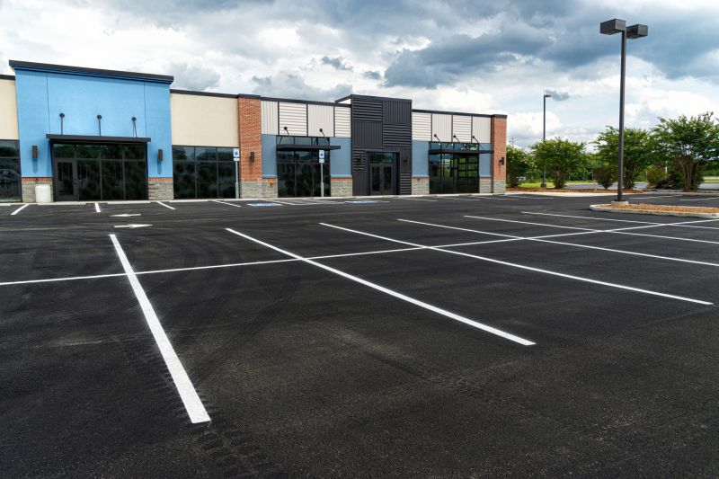 Parking Garage Striping in Roswell, GA