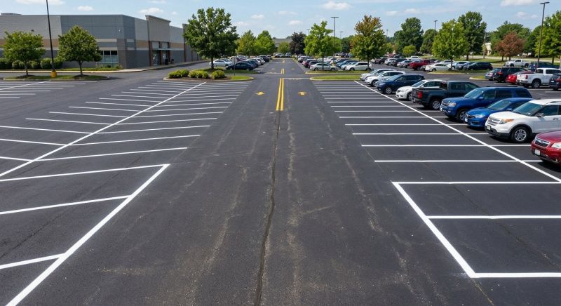 Parking Line Painting in Roswell, GA