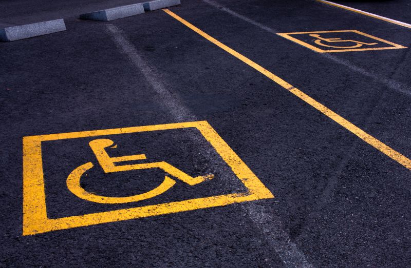Parking Space Marking in Lawrenceville, GA