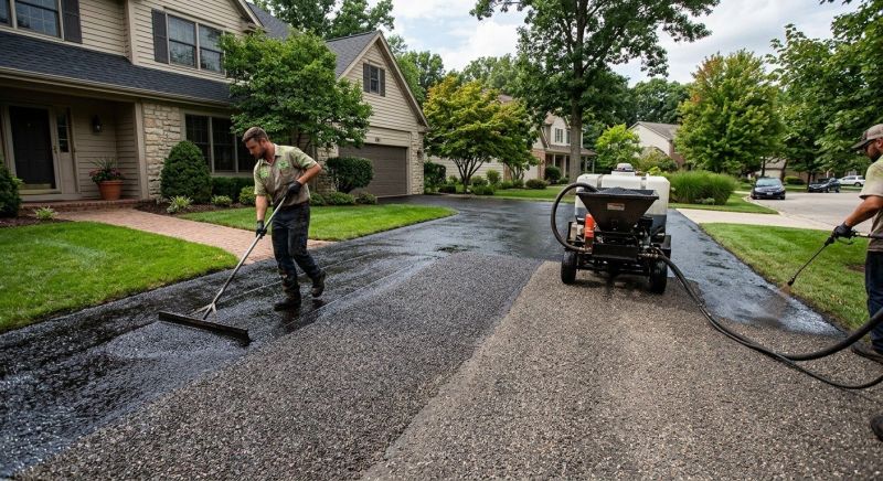 Residential Driveway Sealcoating in Denver, CO
