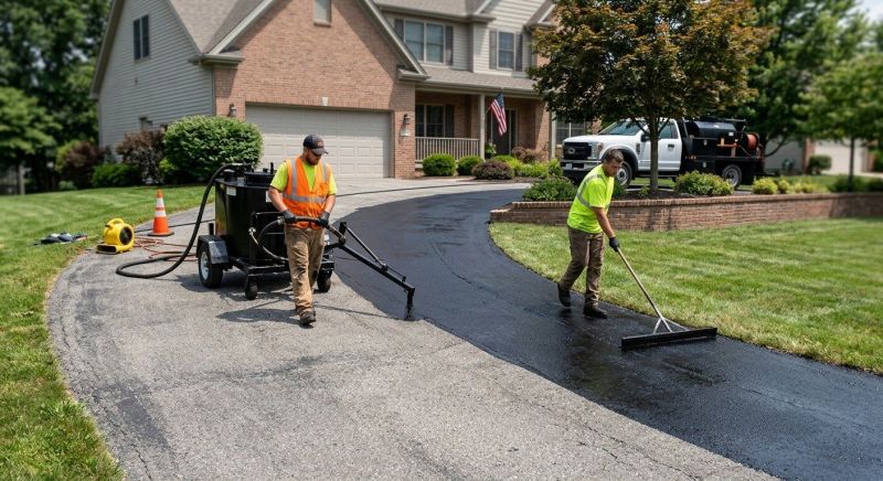 Residential Driveway Sealcoating in Miami Dade County, FL
